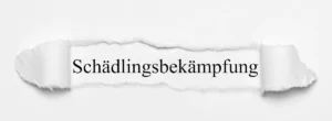Mythos Schädlingsbekämpfung
